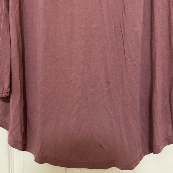 Vintage America mauve bohemian style blouse - Picture 10 of 11